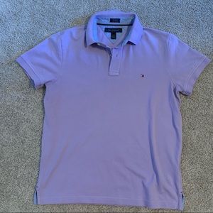 Purple Tommy Hilfiger Polo